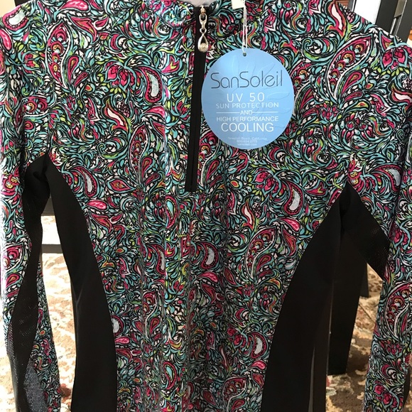 SanSoleil UV 50 Sun Protection High Performance Cooling Shirt - Picture 11 of 11